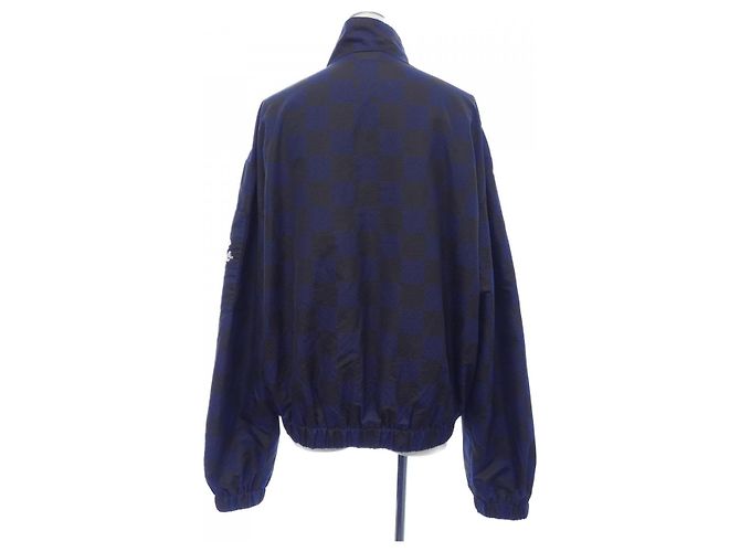 Chaqueta de nylon Damier Pop de Louis Vuitton Negro Azul marino - vista 2