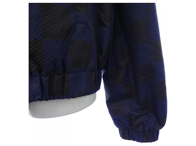 Chaqueta de nylon Damier Pop de Louis Vuitton Negro Azul marino - vista 6