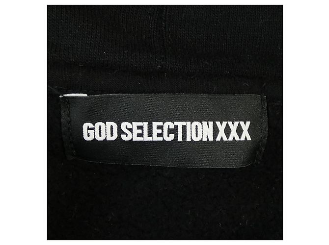 Autre Marque Sudadera GOD SELECTION XXX Negro - vista 4