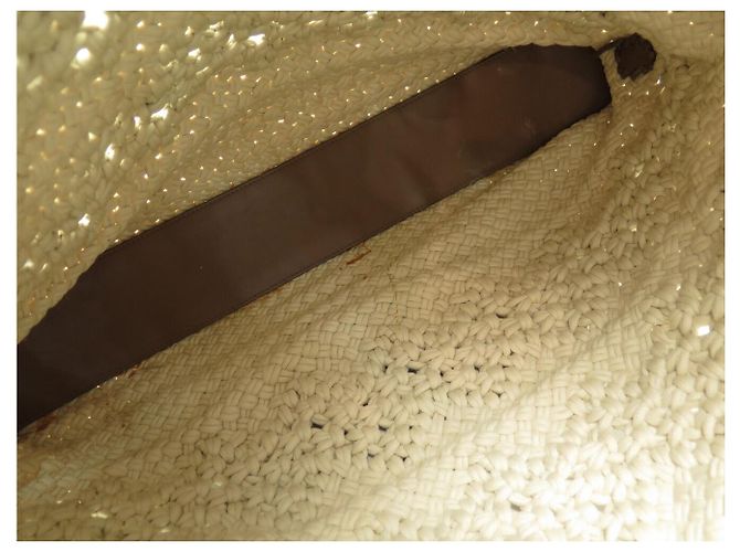 BORSA A MANO GIVENCHY ANTIGONA CROCHET E PELLE BORSA DA WEEKEND Beige - vista 13