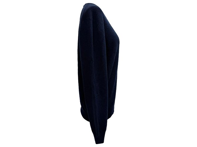 Ermenegildo Zegna Z Zegna Strickpullover aus marineblauem Kaschmir - Ansicht 2