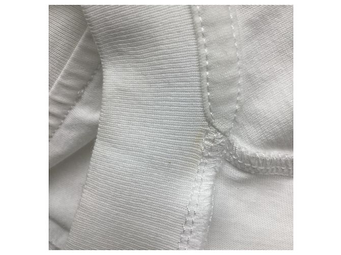 Camiseta de cuello redondo Jil Sander en algodón blanco Crudo - vista 7