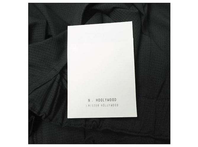 Autre Marque CARGO-HOSEN AUS POLYESTER MIT N.HOOLYWOOD COMPILE GÜRTEL Schwarz - Ansicht 4