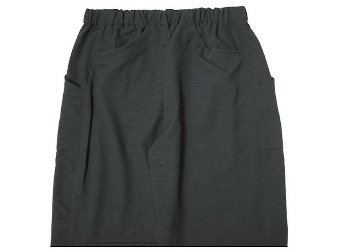Autre Marque CARGO-HOSEN AUS POLYESTER MIT N.HOOLYWOOD COMPILE GÜRTEL Schwarz - Ansicht 7