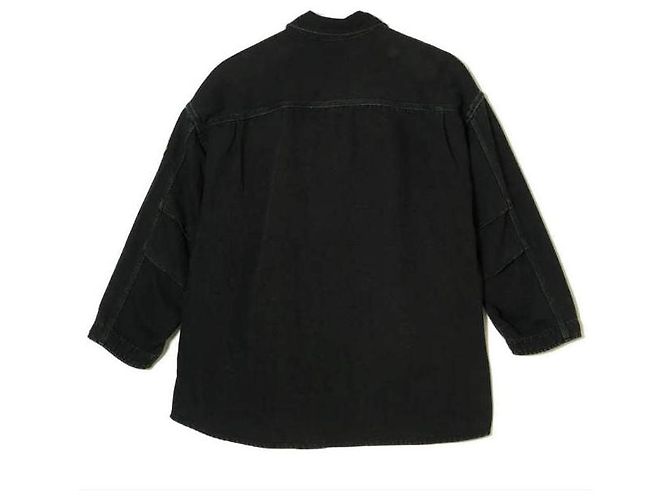 Autre Marque N.HOOLYWOOD FR CAMISA BLOUSON Blouson de algodón modacrílico Negro - vista 2