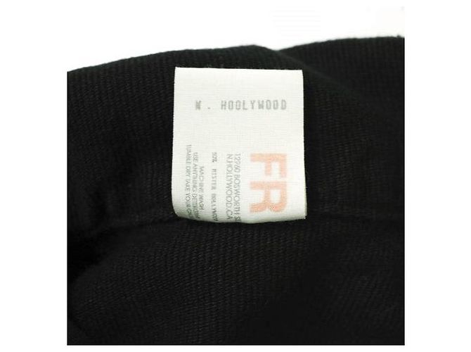Autre Marque N.HOOLYWOOD FR CAMISA BLOUSON Blouson de algodón modacrílico Negro - vista 6