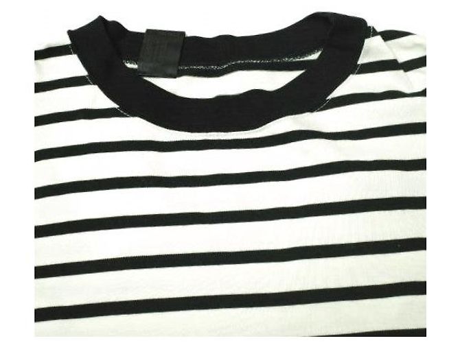 Autre Marque Camiseta de algodón negra N.HOOLYWOOD B.D CREW Negro - vista 5