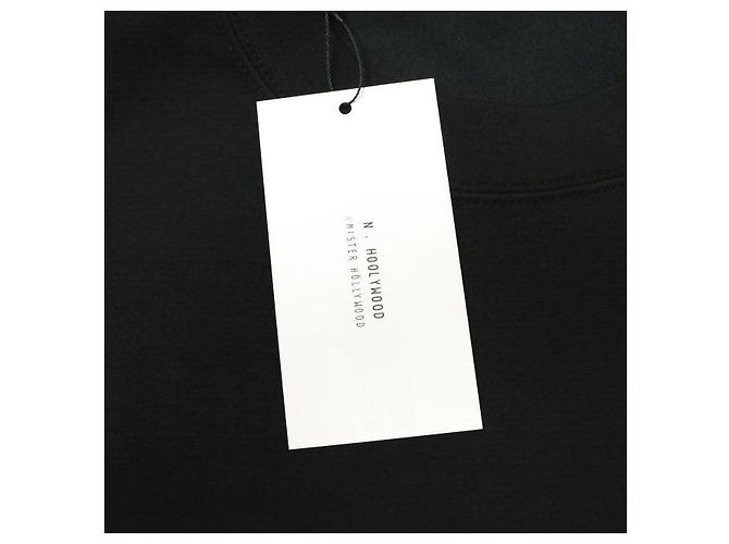 Autre Marque N.HOOLYWOOD COMPILE LINE SWEATSHIRT Sudadera de punto Negro - vista 3