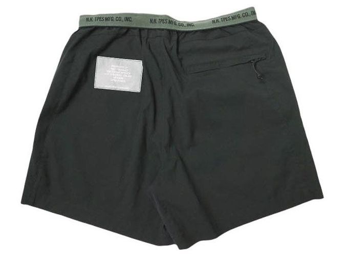 Autre Marque N.HOOLYWOOD TEST PRODUCT EXCHANGE SERVICE Polyester Shorts Schwarz - Ansicht 2