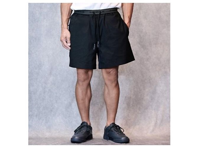 Autre Marque N.HOOLYWOOD TEST PRODUCT EXCHANGE SERVICE Polyester Shorts Schwarz - Ansicht 3