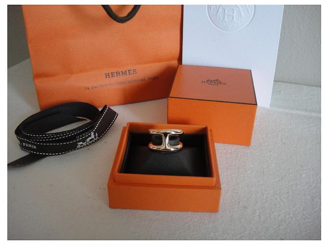 Hermès Anello HERMES Osmose in Oro Rosa 750/1000 - vista 5