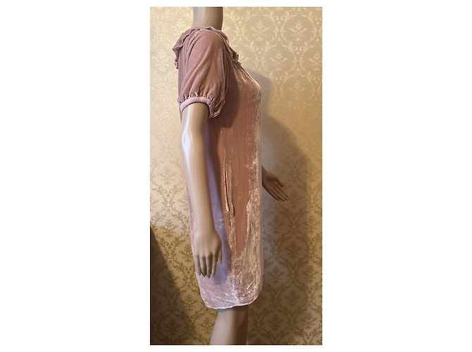 Vestido de terciopelo Dolce & Gabbana con forro de seda - vista 10