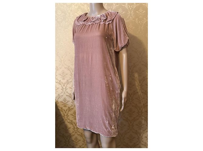 Vestido de terciopelo Dolce & Gabbana con forro de seda - vista 12