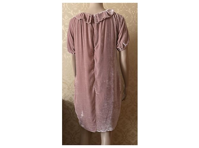 Vestido de terciopelo Dolce & Gabbana con forro de seda - vista 14