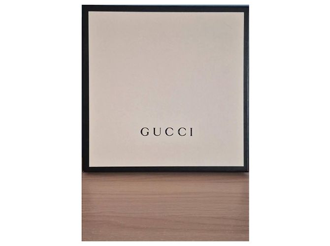 Sciarpa Gucci GG Marmont. Rosa Grigio - vista 8
