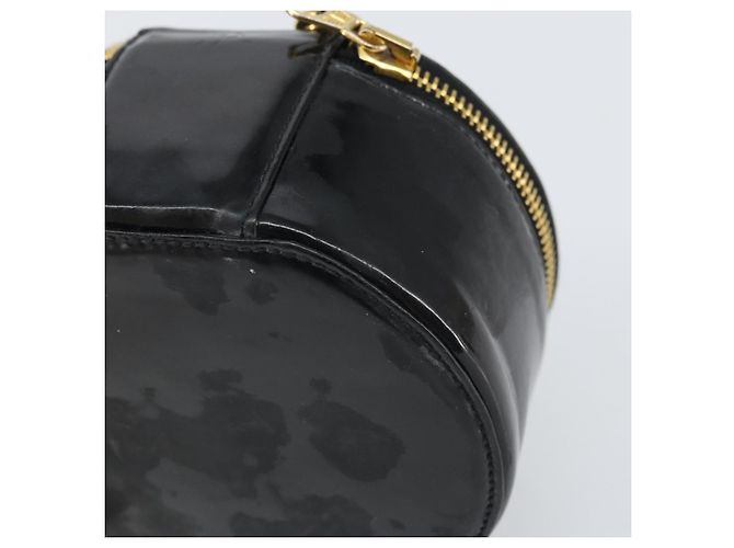 CHANEL COCO Marque Boîte à Bijoux Boîte à Bijoux Vernie Noir Or CC Auth 166447 Doré - vue 15