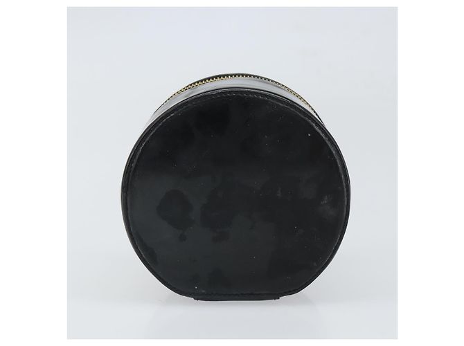 CHANEL COCO Marque Boîte à Bijoux Boîte à Bijoux Vernie Noir Or CC Auth 166447 Doré - vue 6