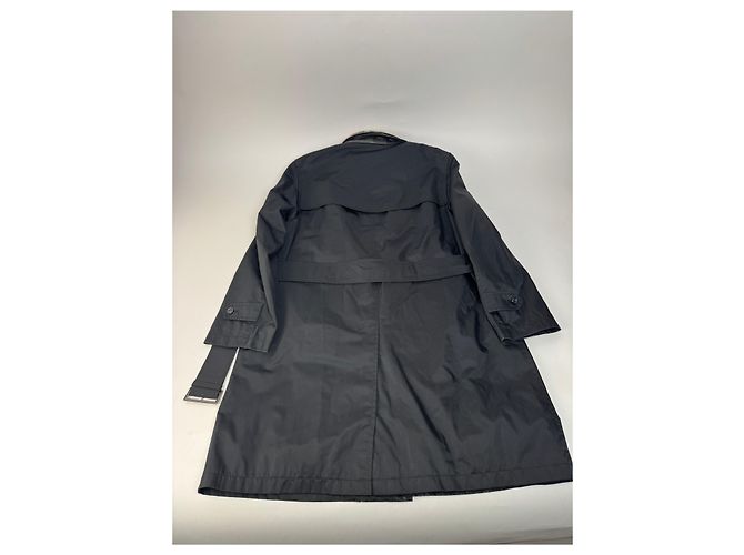 Vintage Burberry Trenchcoat Schwarz - Ansicht 7