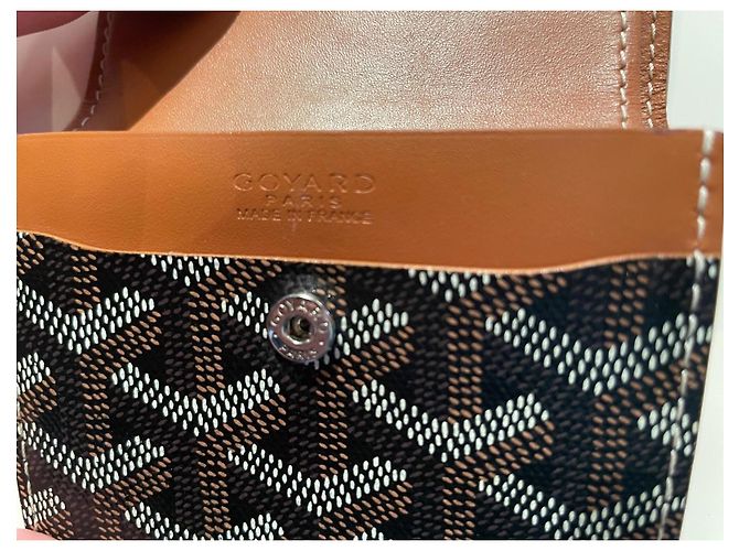 Goyard Marigny Geldbörse Schwarz Leder - Ansicht 10