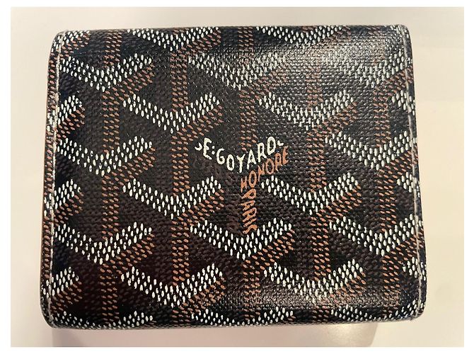 Goyard Marigny Geldbörse Schwarz Leder - Ansicht 2