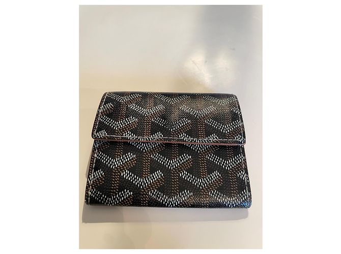 Goyard Marigny Geldbörse Schwarz Leder - Ansicht 3