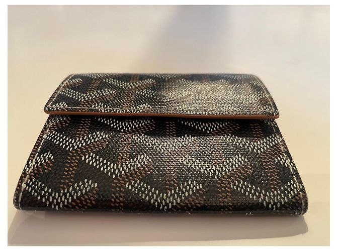 Goyard Marigny Geldbörse Schwarz Leder - Ansicht 4