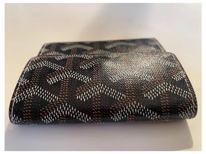 Goyard Marigny Geldbörse Schwarz Leder - Ansicht 5