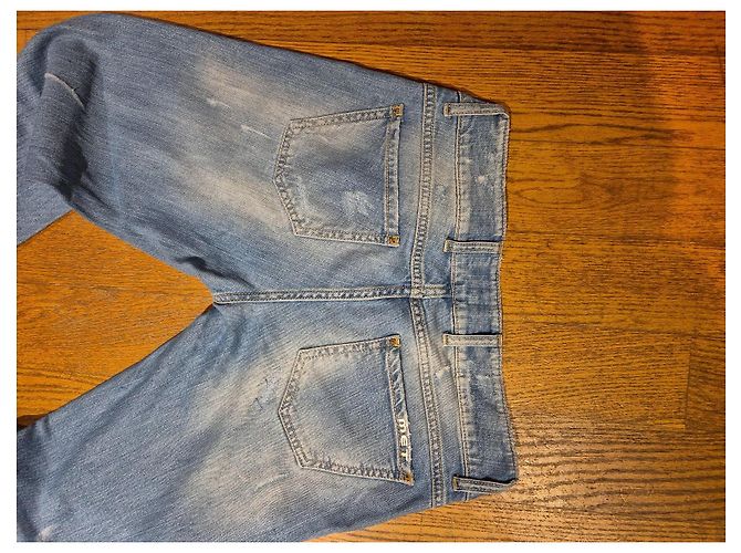 MET Jeans aus Denim mit Rissen Blau - Ansicht 3