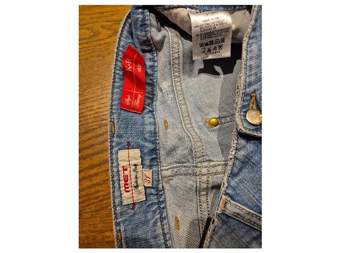 MET Jeans aus Denim mit Rissen Blau - Ansicht 4