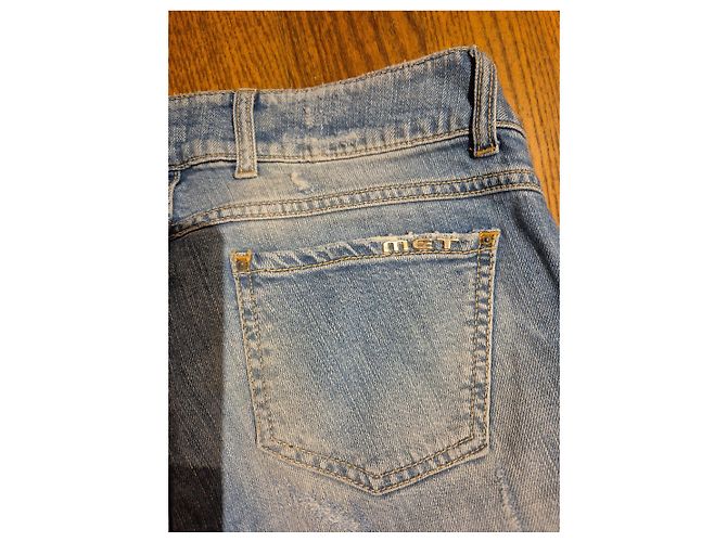 MET Jeans aus Denim mit Rissen Blau - Ansicht 5