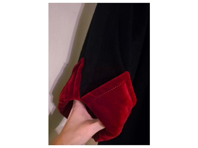 Autre Marque Cappotto Oronero Lana e Mohair tg.IT 42 Nuovo Bordò - vista 12