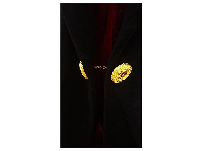 Autre Marque Cappotto Oronero Lana e Mohair tg.IT 42 Nuovo Bordò - vista 17