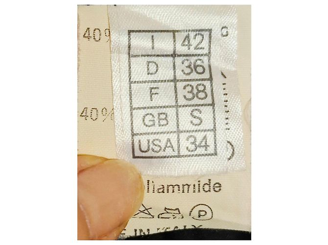 Autre Marque Cappotto Oronero Lana e Mohair tg.IT 42 Nuovo Bordò - vista 5