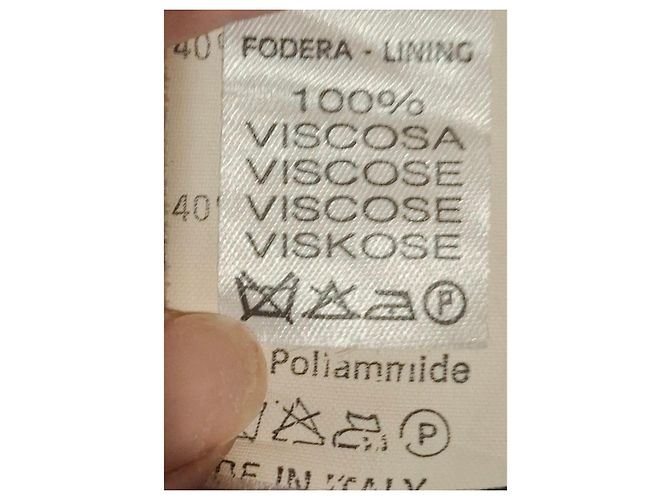 Autre Marque Cappotto Oronero Lana e Mohair tg.IT 42 Nuovo Bordò - vista 7