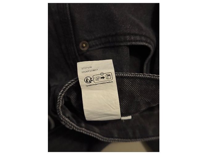 Loewe Anagram Embroidered Black Jeans - view 12