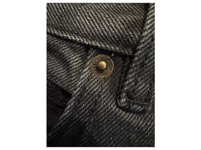 Loewe Anagram Embroidered Black Jeans - view 4