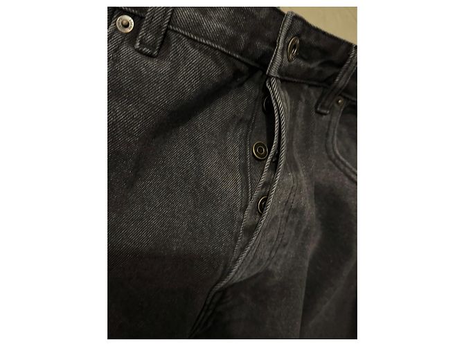 Loewe Anagram Embroidered Black Jeans - view 8
