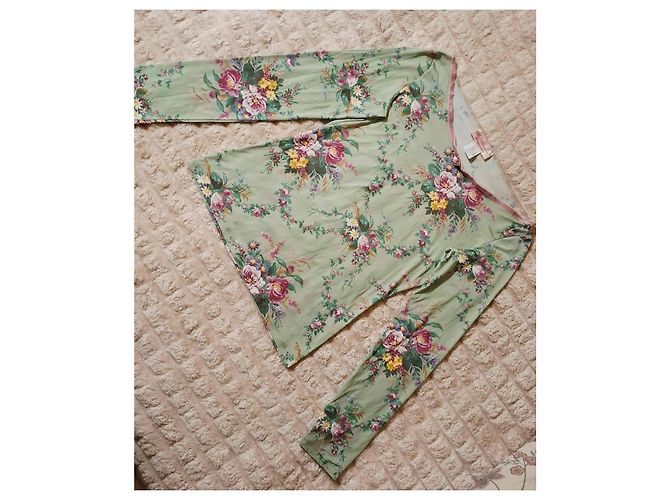 Camiseta de manga larga Blumarine con estampado floral Multicolor Verde - vista 5