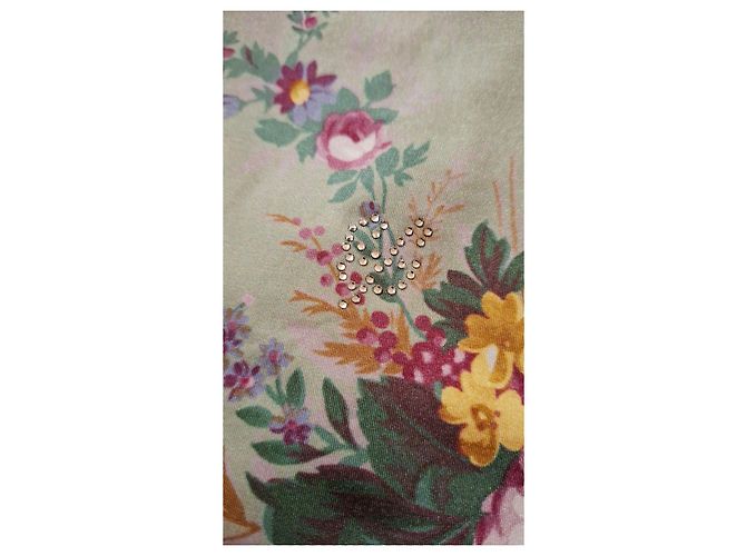 Camiseta de manga larga Blumarine con estampado floral Multicolor Verde - vista 9