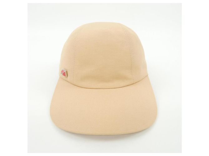 Cappello in cotone Hermès H251057N Beige - vista 2