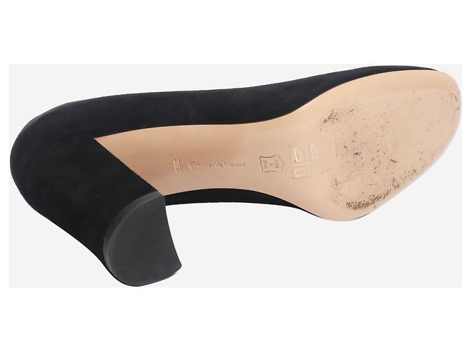 Gianvito Rossi Décolleté in suede nero - taglia EU 38.5 (UK 5.5) - vista 4