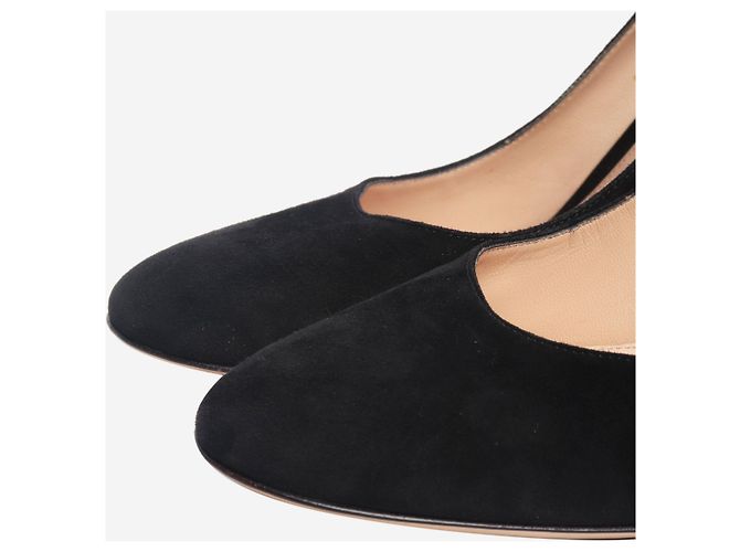Gianvito Rossi Décolleté in suede nero - taglia EU 38.5 (UK 5.5) - vista 5