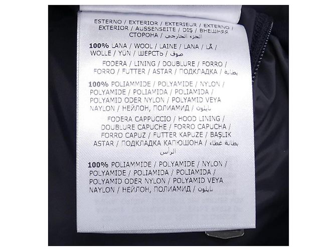 Chaqueta de plumas Moncler MONTGENEVRE Azul Azul marino - vista 3