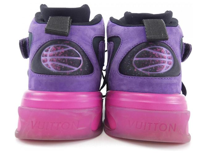 Sneakers LV Trainer 2 di Louis Vuitton Porpora - vista 5