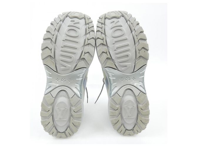 Sneakers Discovery LV Louis Vuitton Grigio - vista 4