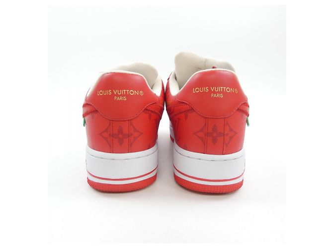 Louis Vuitton Sneaker Weiß Rot - Ansicht 5