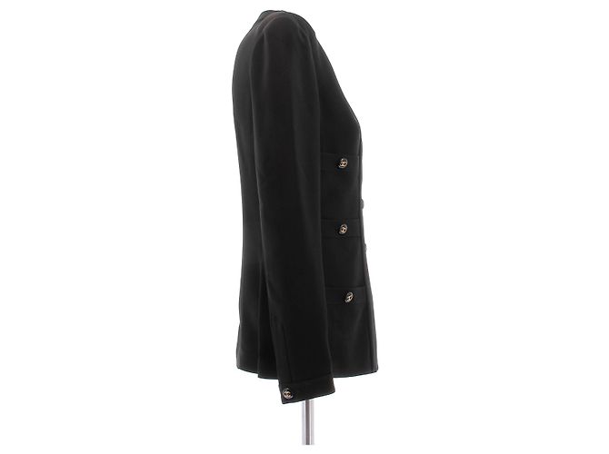 Chanel Schwarze Blazerjacke - Ansicht 3