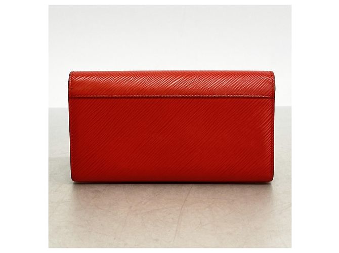 Cartera Larga Twist Epi Louis Vuitton Roja - vista 9