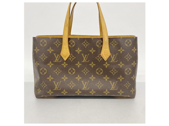 Borsa Tote Louis Vuitton Monogram Wilshire PM Marrone - vista 10