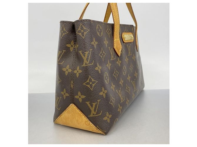 Borsa Tote Louis Vuitton Monogram Wilshire PM Marrone - vista 2